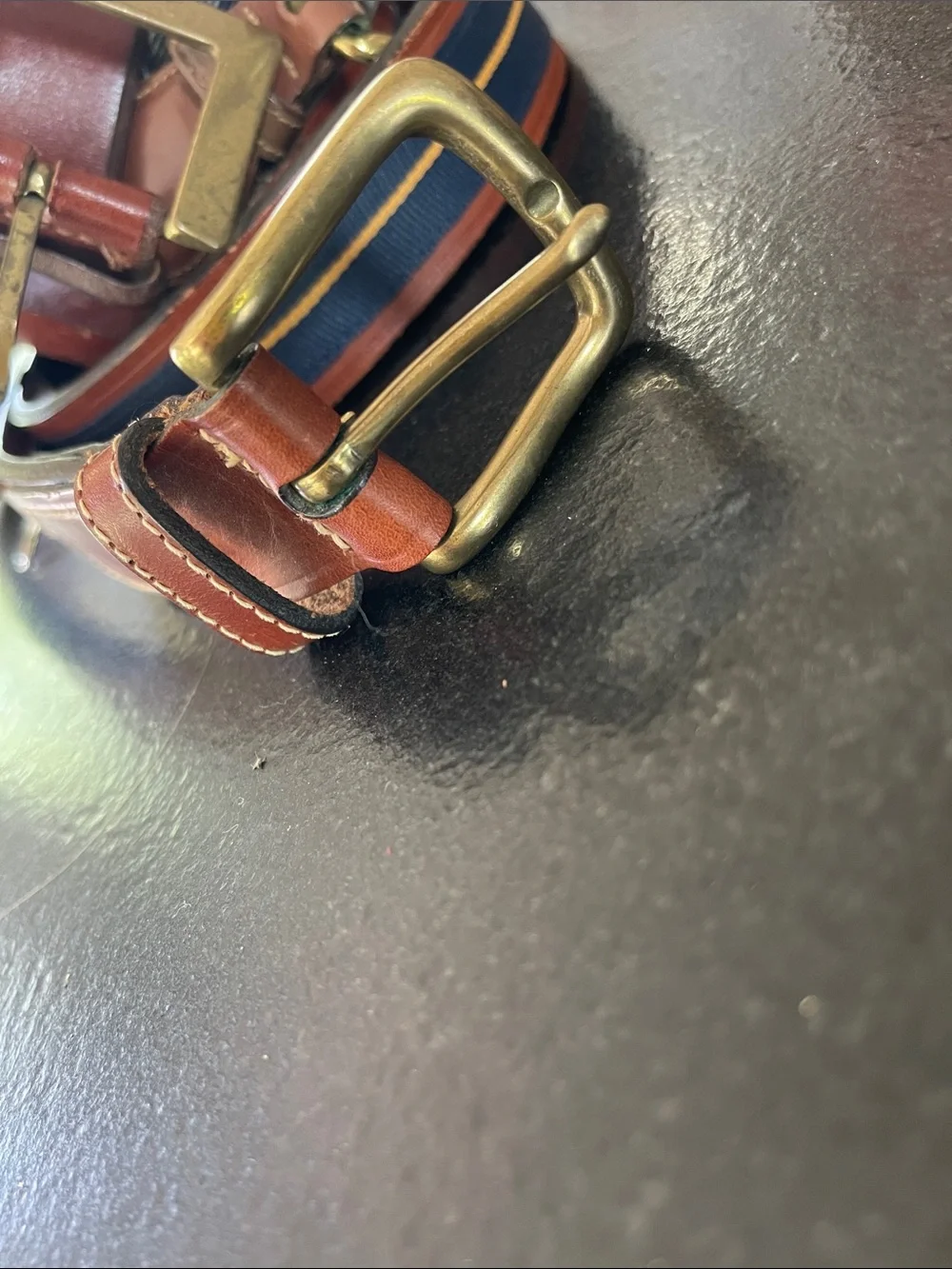 LOT 3 Leather Belts Tommy Hilfiger